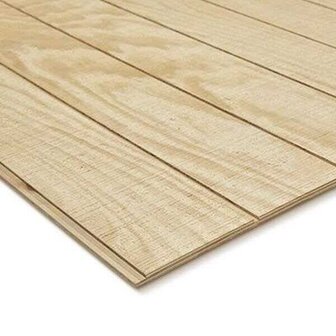 Channelply rabat plaat 15 x 1220 x 2440 mm